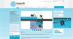 Desktop Screenshot of entreprises.coop