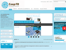 Tablet Screenshot of entreprises.coop